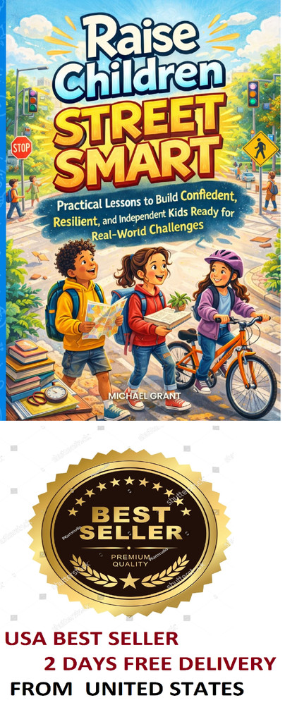 Raise Children Street-Smart Paperback Helping Kid Build Confidence Comic Edition