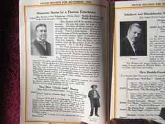 New VICTOR RECORDS Sep 1915 RASTUS STORIES Ralph Bingham Caruso Victrola CATALOG