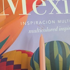 MEXICO: Inspiracion Multicolor Multicolored Inspiration Bilingual HC Oversize Bk