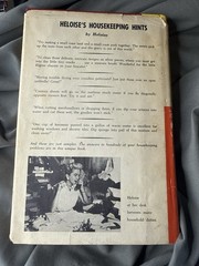 Heloise Housekeeping Hints by Heloise 1962 Hardcover Dust Jacket