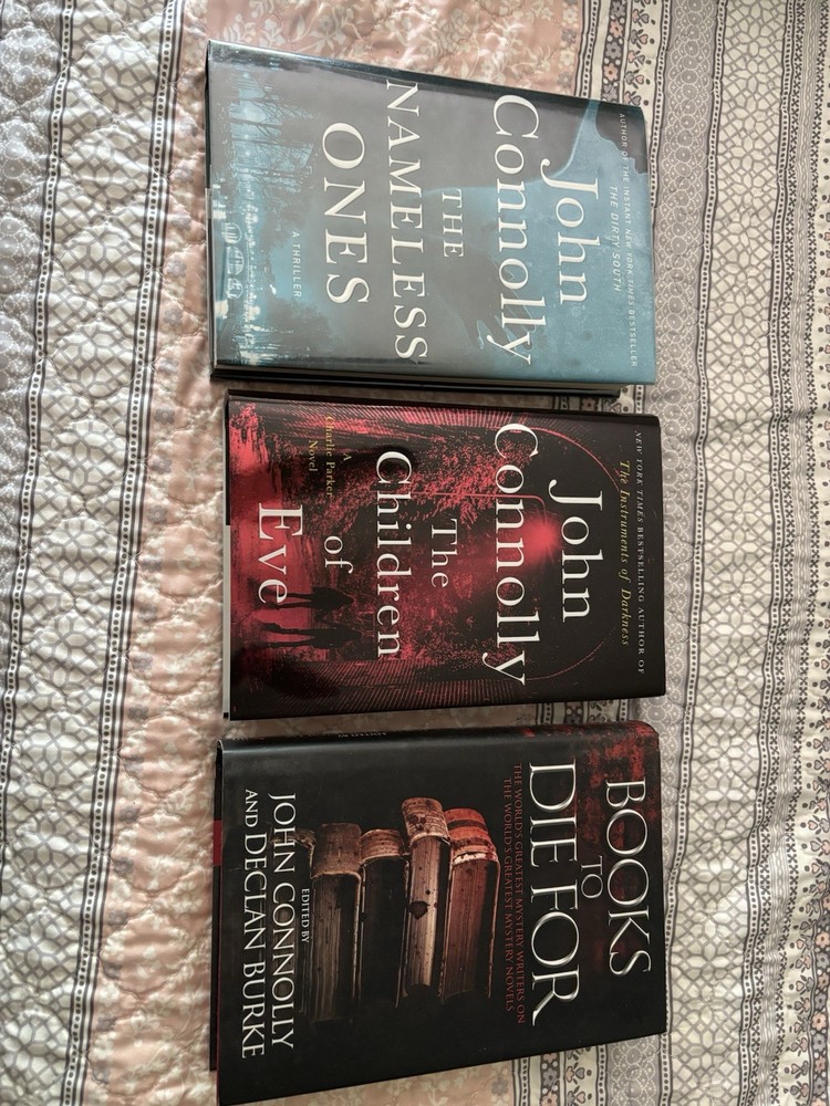 Lot 3 John Connolly The Nameless Ones + Children of Eve + Books to Die For