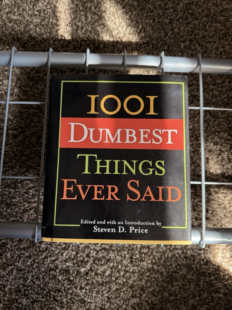 1001 Ser. Hardcover Humor Reference Steven D. Price Quotations General