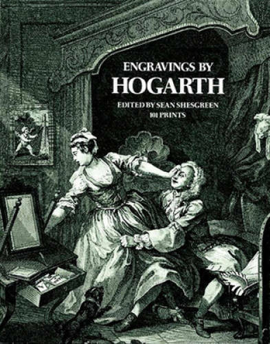 Engravings by Hogarth (Dover Fine Art, History of Art) – Paperback – GOOD