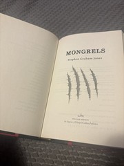 Mongrels by Stephen Graham Jones (1st Edition, 1st Printing, 2016)