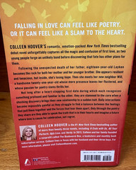 „SLAMMED”~A NOVEL BY COLLEEN HOOVER~ PAPERBACK~ROMANTIC+EMOTIONAL~HEART-STOPPING