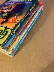 Vintage Goosebumps Book Lot O 4 R.L. Stine Scholastic Horror #33, #35, #38, #39