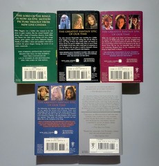 J. R. R. Tolkien 5 Book Set (Hobbit, Lord of the Rings, Silmarillion) – MM/Good