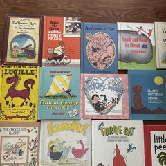 Vintage Weekly Reader Books Mixed Lot of 20 Children Hardcover Books