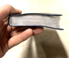 Holy Bible ESV Crossway Leather Bound Pocket Size 6 1/4″ X 4 1/4″ Black