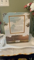 Hardcover Book Inside Bridgerton by Shonda Rhimes and Betsy Beers Blue tablebook