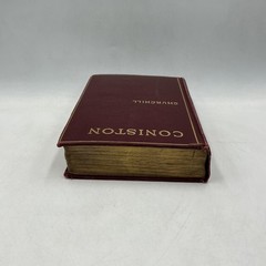 Vintage CONISTON Winston Churchill The Macmillan Company 1912 Hardcover Maroon