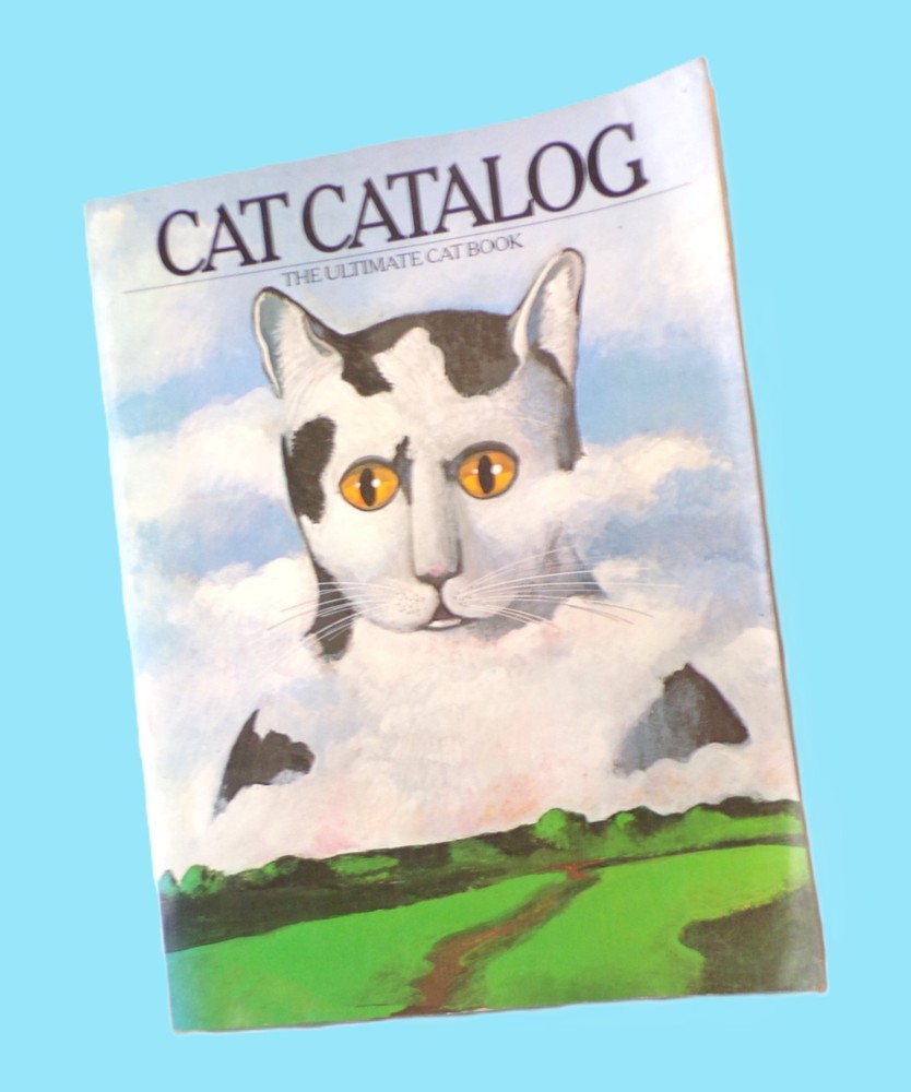 „Cat Catalog”, The Ultimate Cat Book, Large „Very Good” 1st Ed. Book, 352 pages