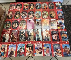 20 Random Silhouette Desire Edition Paperbacks Lot Books Steamy Romances