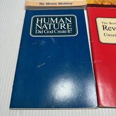 6 Vintage Christian Books, Steps To Christ, Revelations, Life After Death Etc.