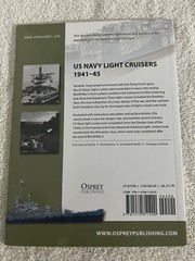 New Vanguard Ser.: US Navy Light Cruisers 1941-45 by Mark Stille (2016, Trade…