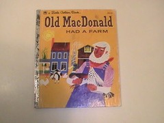 Vintage Old MacDonald Had A Farm A Little Golden Book