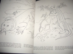 Dinosaurs + Prehistoric Creatures Gigantic Coloring & Learning Book-by DOVER