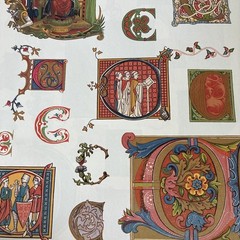 Illuminated Initials in Full Color: 548 Designs (Dover Pictor – VERY GOOD