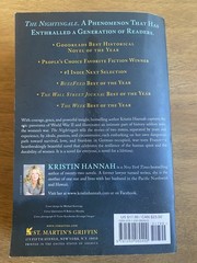 Nightingale : A Novel by Kristin Hannah (2017, Trade Paperback)