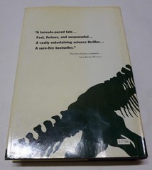 Jurassic Park by Michael Crichton 1990 Knopf Hardcover BCE Good