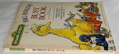 Big Bird’s Busy Book CTW Sesame Street Muppets Vintage Random House 1975 Unused!