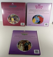 Lot of 9 Disney Princess Books: 1, 2, 3, 6, 7, 9, 10, 11, 12, Illustrated HCs