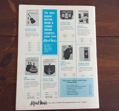 Vintage 1958 Alfred’s Basic GUITAR Method #6 39 Pages