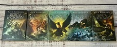 Percy Jackson and the Olympians Series by Rick Riordan Lot of 5 Books GUC