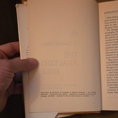 g campbell morgan the analyzed bible hc w/ dust jacket fleming h revell 1964