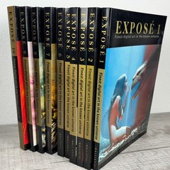 Expose 1-10 Complete Set Collectible Art Books Finest Ballistic Publishing RARE