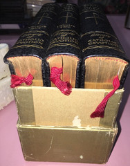 Library of Catholic Devotion 1960 Boxed Set of 3 Books Gold Covers Gilt Edges