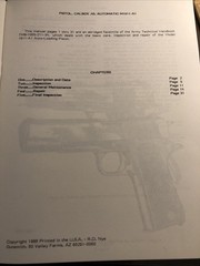 Owners Manual The Care And Repair Of The M 1911 A1