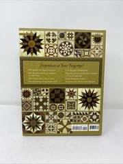 Quilter’s Album of Patchwork Patterns 4050 Pieced Blocks w/ Plastic Grid Sheets