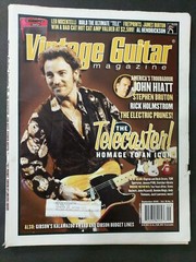 Vintage Guitar Magazine-Sept 2002 Bruce Springsteen Cover-176 Pages-Hiatt #M112