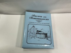 Recipes and Remembrances Pope Family Cookbook 1995 Morris Press Binder Recipe