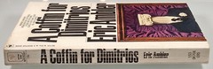 A COFFIN FOR DIMITRIOS Eric Ambler old used Paperback A Bantam Book n6704