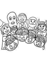 Kangaroo Tales Presents a Halloween Coloring Book (31 Pages) by: Samantha Turney