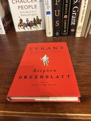 Tyrant Stephen Greenblatt 1st HC Ptg Norton 2018 Fine Unread