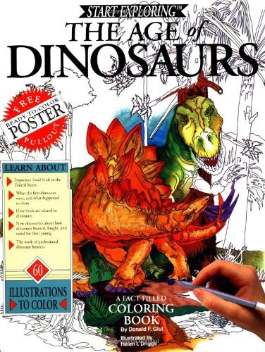 Age Of Dinosaurs Coloring Book (Start Exploring)