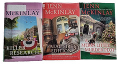 Lot of 3, Jenn McKinlay, Library Lover’s Mystery Cozy Mystery, HCDJ
