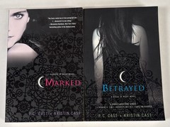 A House of Night Novel Books 1-10 Series by P.C. Cast Kristin Lot 10 HC PB