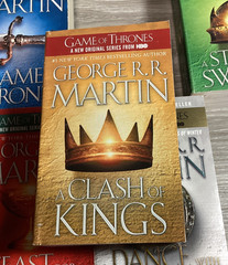 A Song of Ice And Fire Complete MM Paperback Book Set 1-5 Game of Thrones LOT