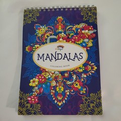 Colorya Mandalas Spiral Adult Coloring Book – 30 Pages