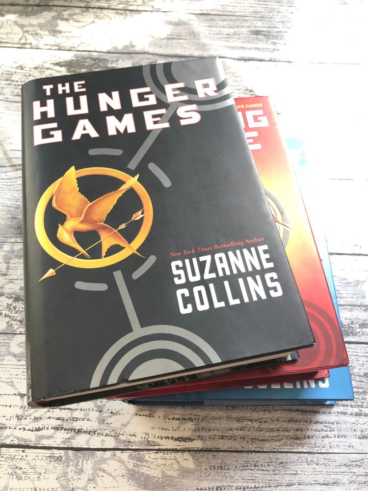 The Hunger Games: The Hunger Games Trilogy by Suzanne Collins (2014, Hardcover)
