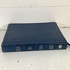 Holy Bible Kenneth Copeland Reference Edition KJV Genuine Leather 1991 VG