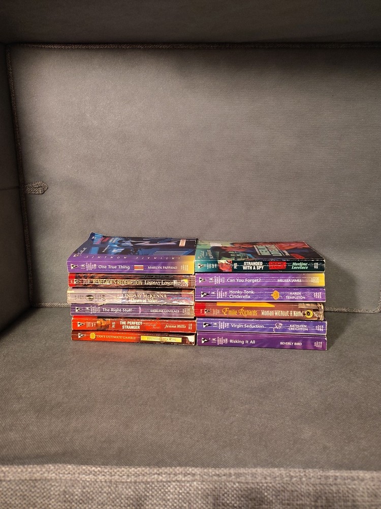 Silhouette Paperback Romance Book Novel Bundle Lot