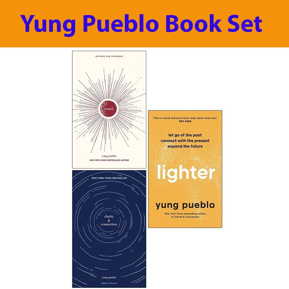 Yung Pueblo 3 Books Collection Set By Yung Pueblo (Boxset UK IMPORT)