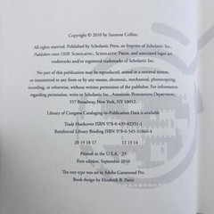 Mockingjay by Suzanne Collins (Hunger Games, Book Three, 1st Edition, 2010)