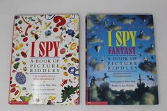 Lot of 5 of I SPY BOOKS A Book of Picture Riddles Hardcover – Random