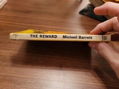 THE REWARD movie Novelization By MICHAEL BARRETT PB Lust, Sex, Smut